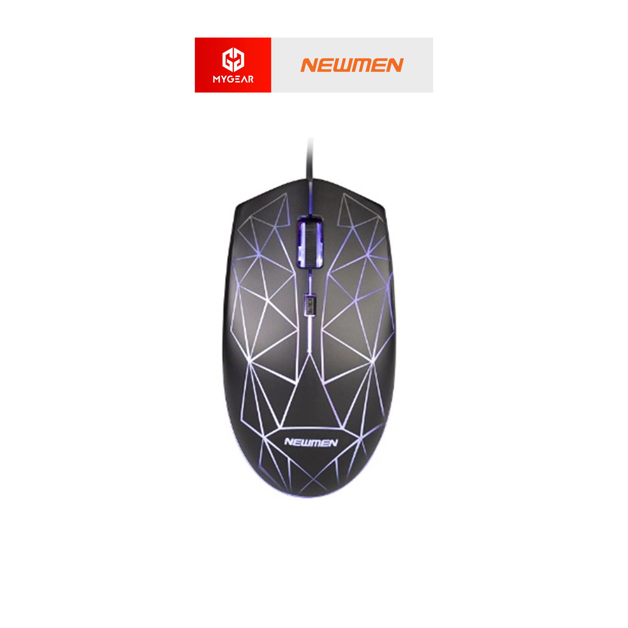 Chuột gaming Newmen G11được thiết kế gam màu đen ấn tượng