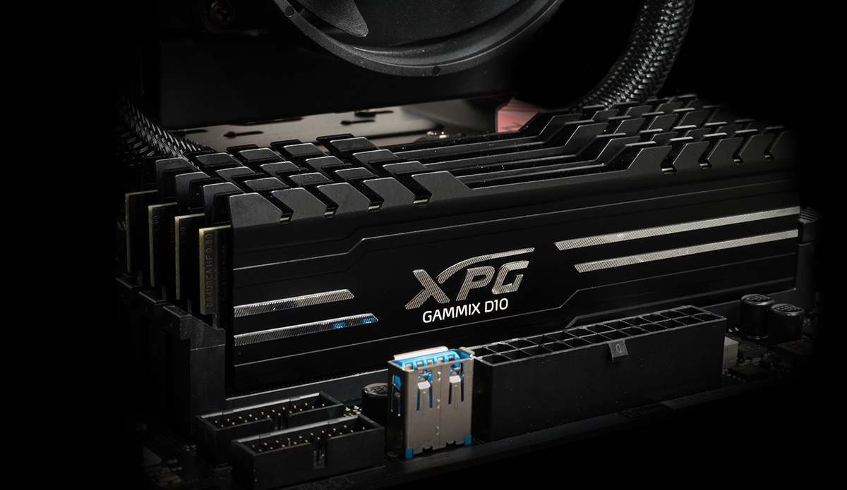 Ram PC Adata XPG Gammix D10 DDR4 3200MHz Black