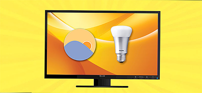 f.lux có thể đồng bộ với đèn thông minh Philips Hue