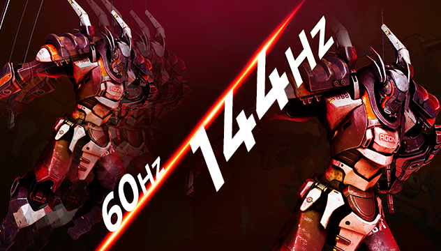 Tần số quét 144Hz cho sự trải nghiệm mượt mà