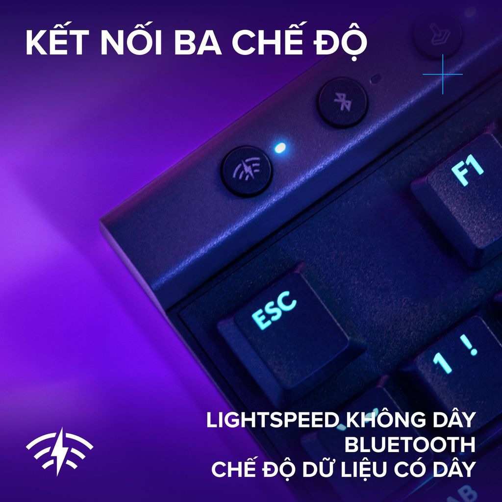 Bàn Phím Gaming Không Dây Logitech G515 Lightspeed RGB Low Profile