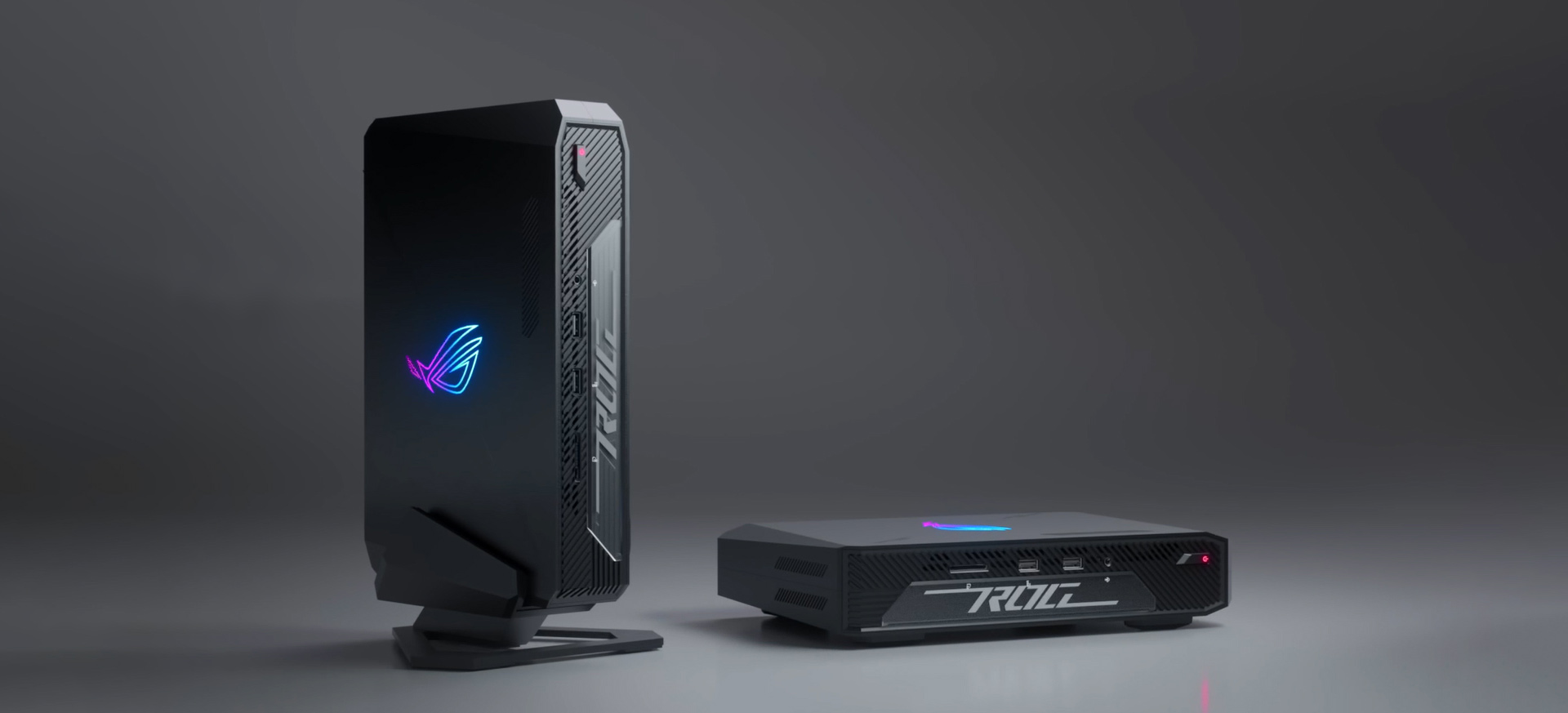 Máy bộ Mini PC Asus ROG NUC RNUC14SRKU7168A1I (Core Ultra 7 155H / 16GB D5 / RTX 4060/ 512GB SSD / Wifi6E / Win11)