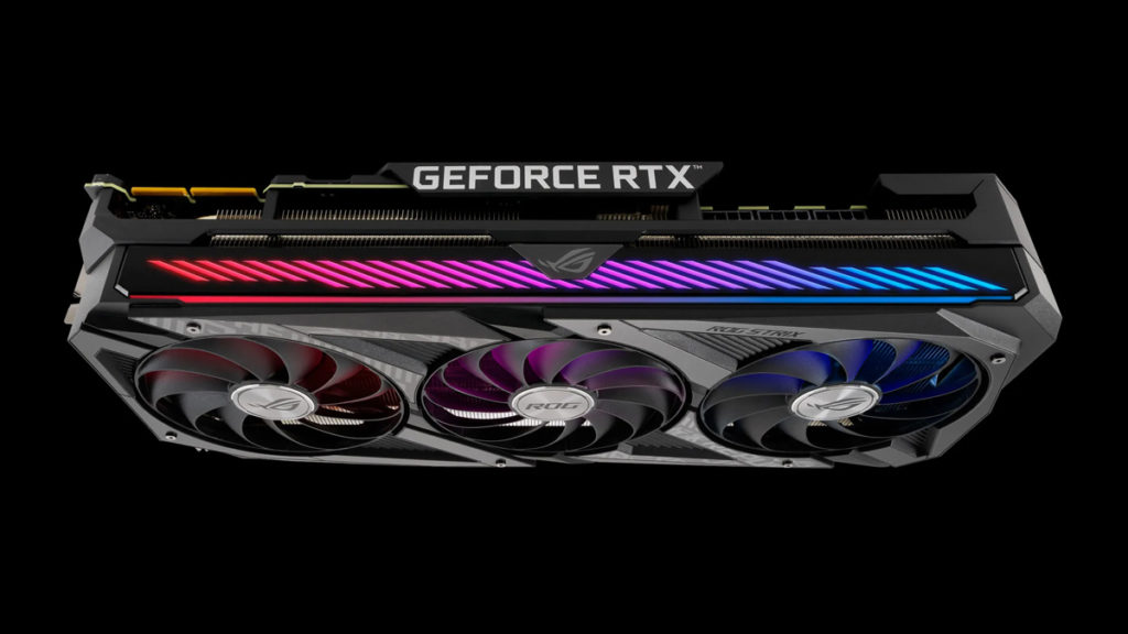 Card màn hình Asus ROG Strix GeForce RTX 3070Ti OC Edition Gaming 8GB