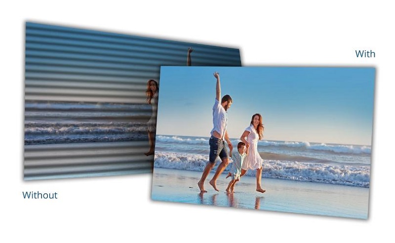 Màn hình AOC 24B3HM/74 được trang bị công nghệ chống nhấp nháy