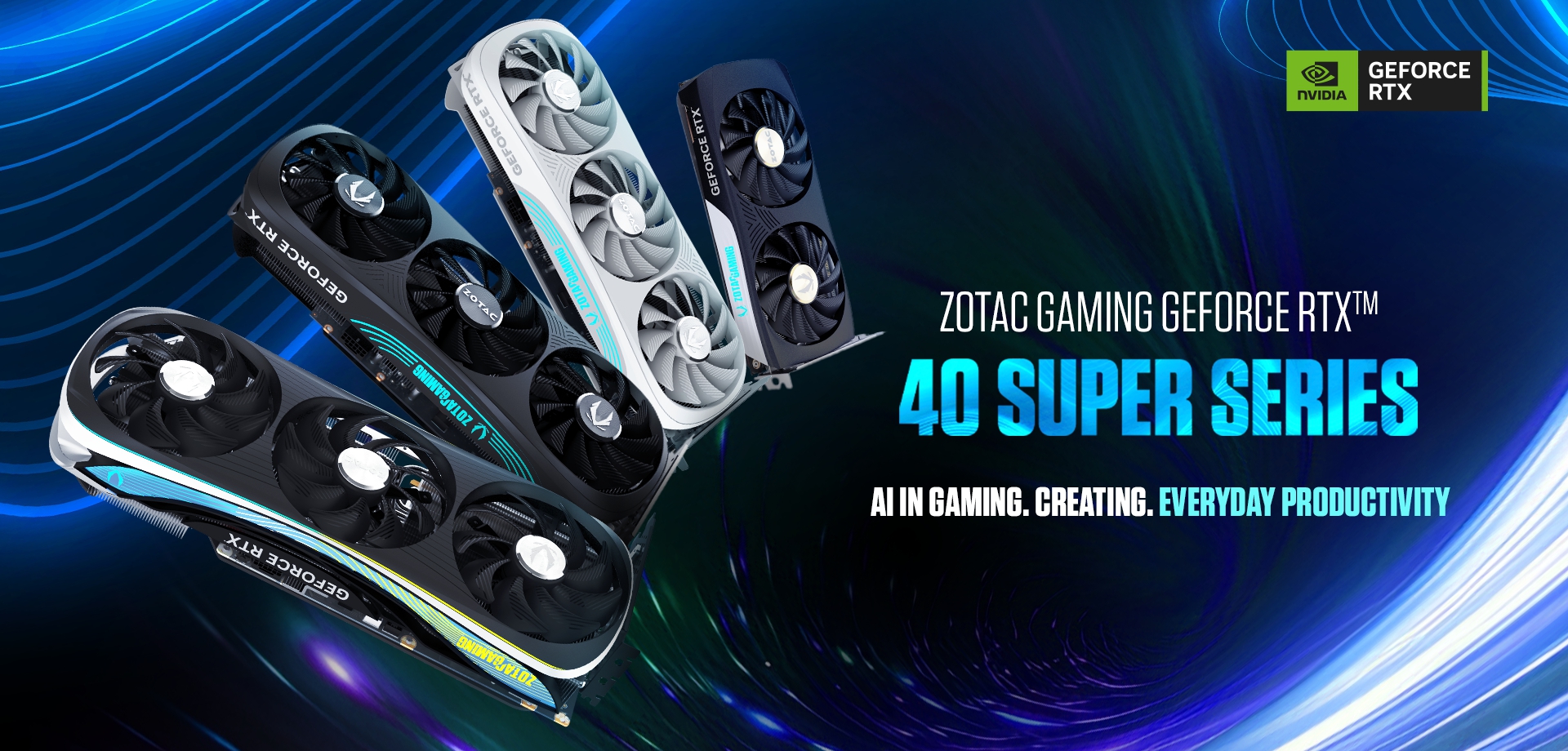 Card màn hình ZOTAC GAMING GeForce RTX 4070 SUPER Twin Edge 12GB GDDR6X
