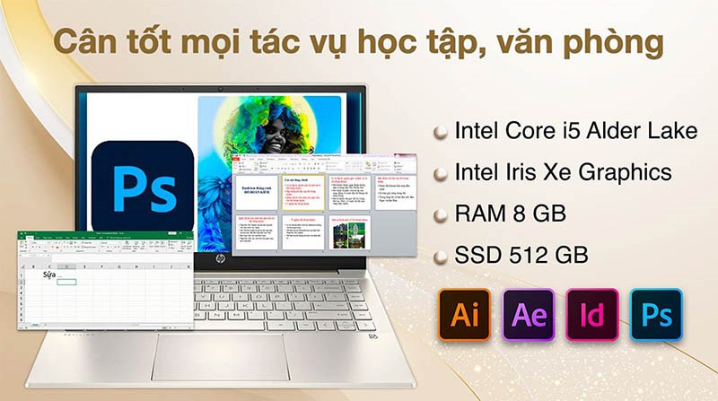 Laptop HP Pavilion 14 dv2033TU i5 1235U