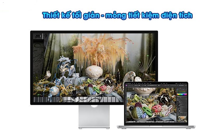 Kiểu dáng mỏng nhẹ, hiện đại