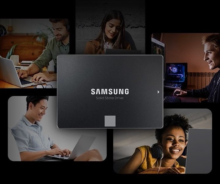 Ổ cứng SSD Samsung 870 Evo 1TB SATA III 2.5" (MZ-77E1T0BW)