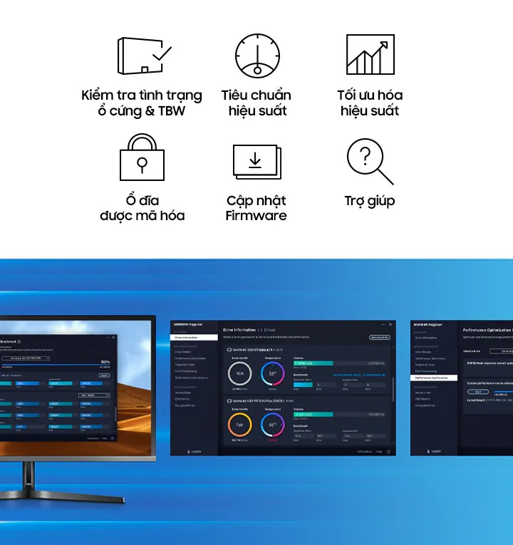 Ổ cứng SSD Samsung 870 Evo 1TB SATA III 2.5" (MZ-77E1T0BW)