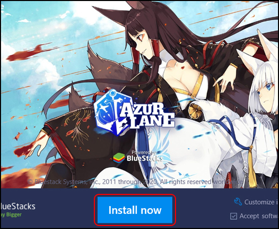 Bước 2: Chọn Install now