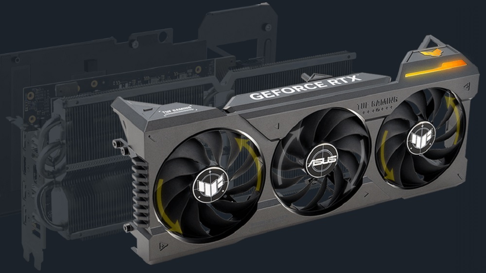VGA TUF Gaming Geforce RTX 4070 Ti OC Edition 12GB GDDR6X sở hữu thiết kế độc đáo