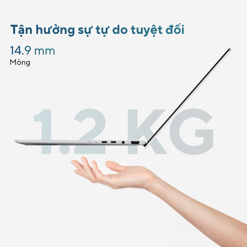 Laptop Asus Zenbook 14 OLED UX3405MA-PP152W (Ultra 7-155H | 32GB | 1TB SSD | Win 11 Home)