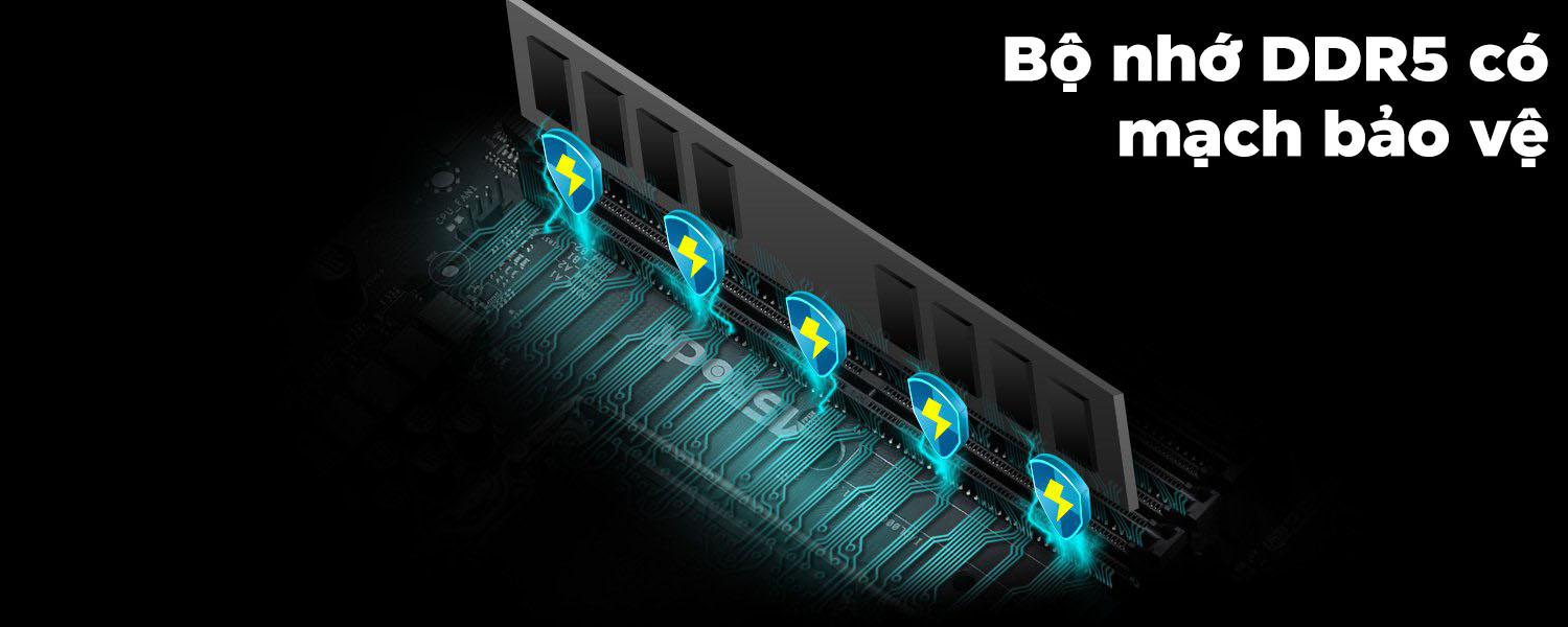 Hỗ trợ bộ nhớ DDR5