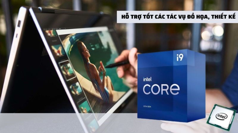 Tích hợp card đồ họa Core UHD Graphics