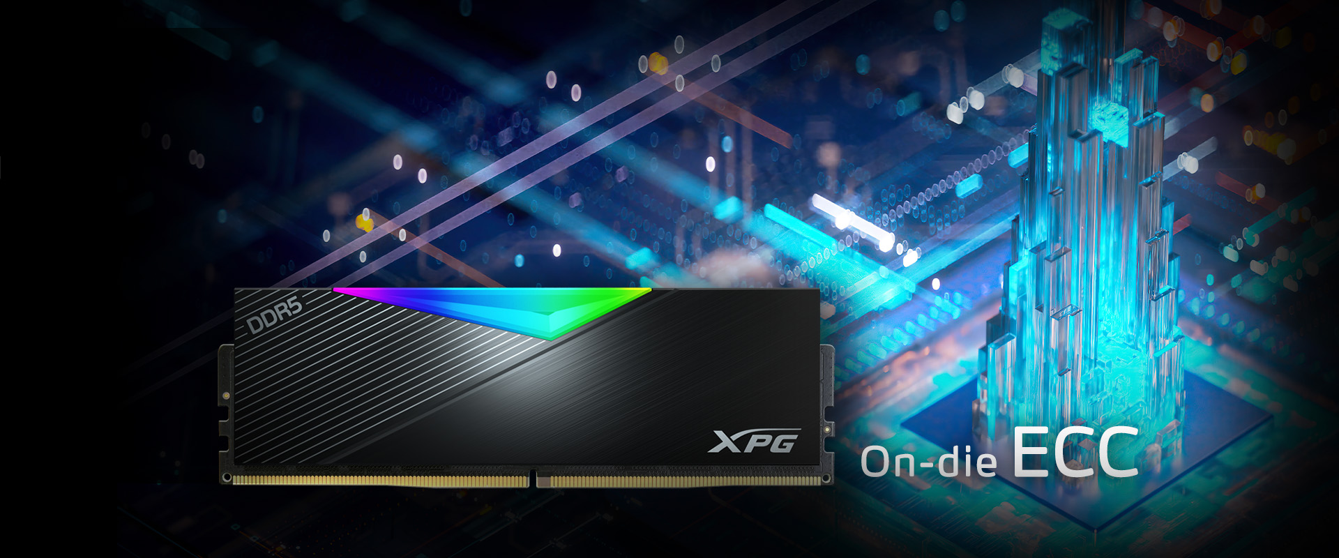 Ram DDR5 Adata XPG Lancer RGB 16GB 6000MHz