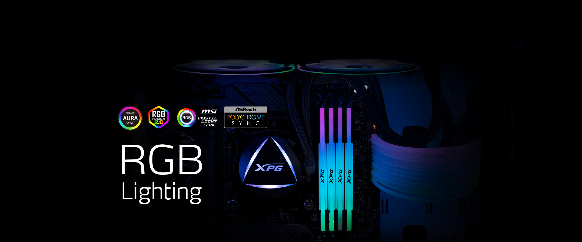 Ram DDR5 Adata XPG Lancer RGB 16GB 6000MHz