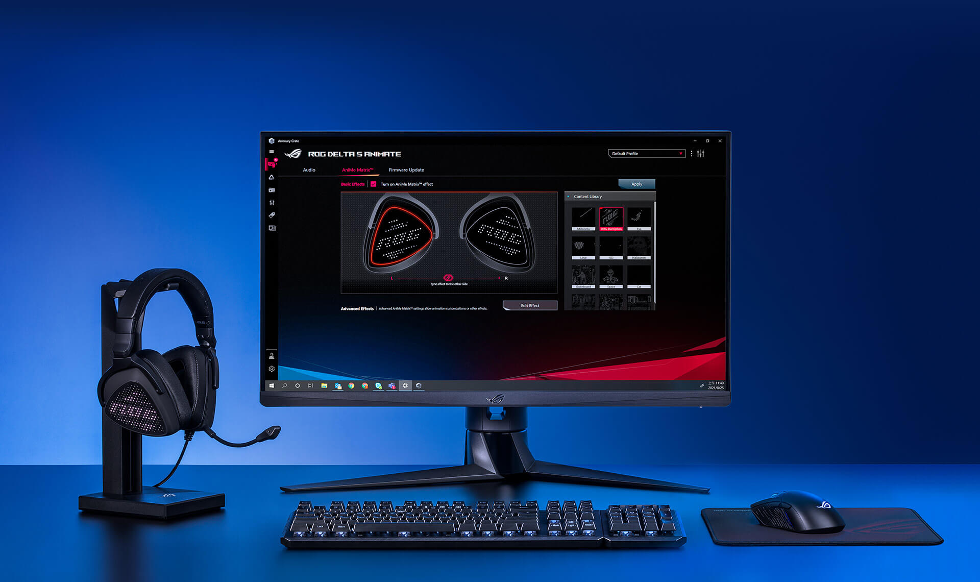 Tai nghe Asus ROG Delta S Animate