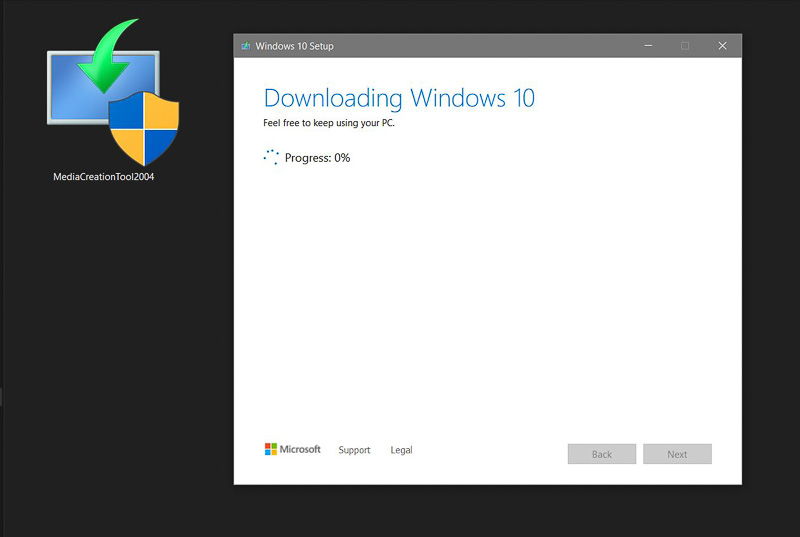 Đợi tải xuống và cập nhật