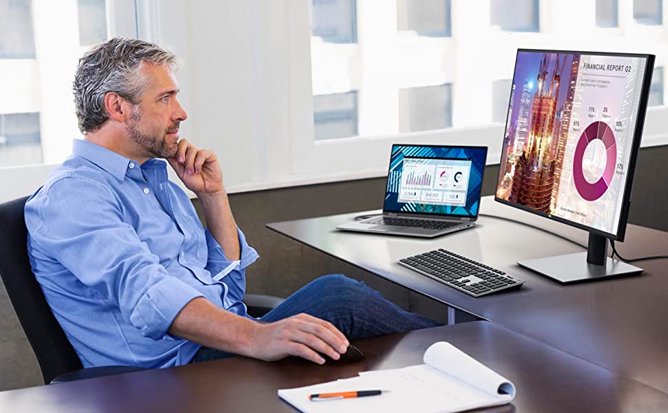 Màn Hình đồ hoạ Dell UltraSharp U2720Q 27 inch 4K IPS 60Hz (HDMI, DisplayPort, Type-C)