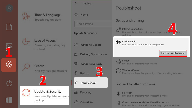 Khắc phục lỗi mất âm thanh bằng Microsoft FixIt Troubleshooters