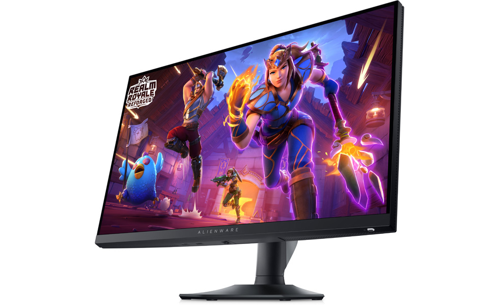 Màn hình Dell Alienware AW2724HF được thiết kế mạnh mẽ, cá tính đậm chất gaming