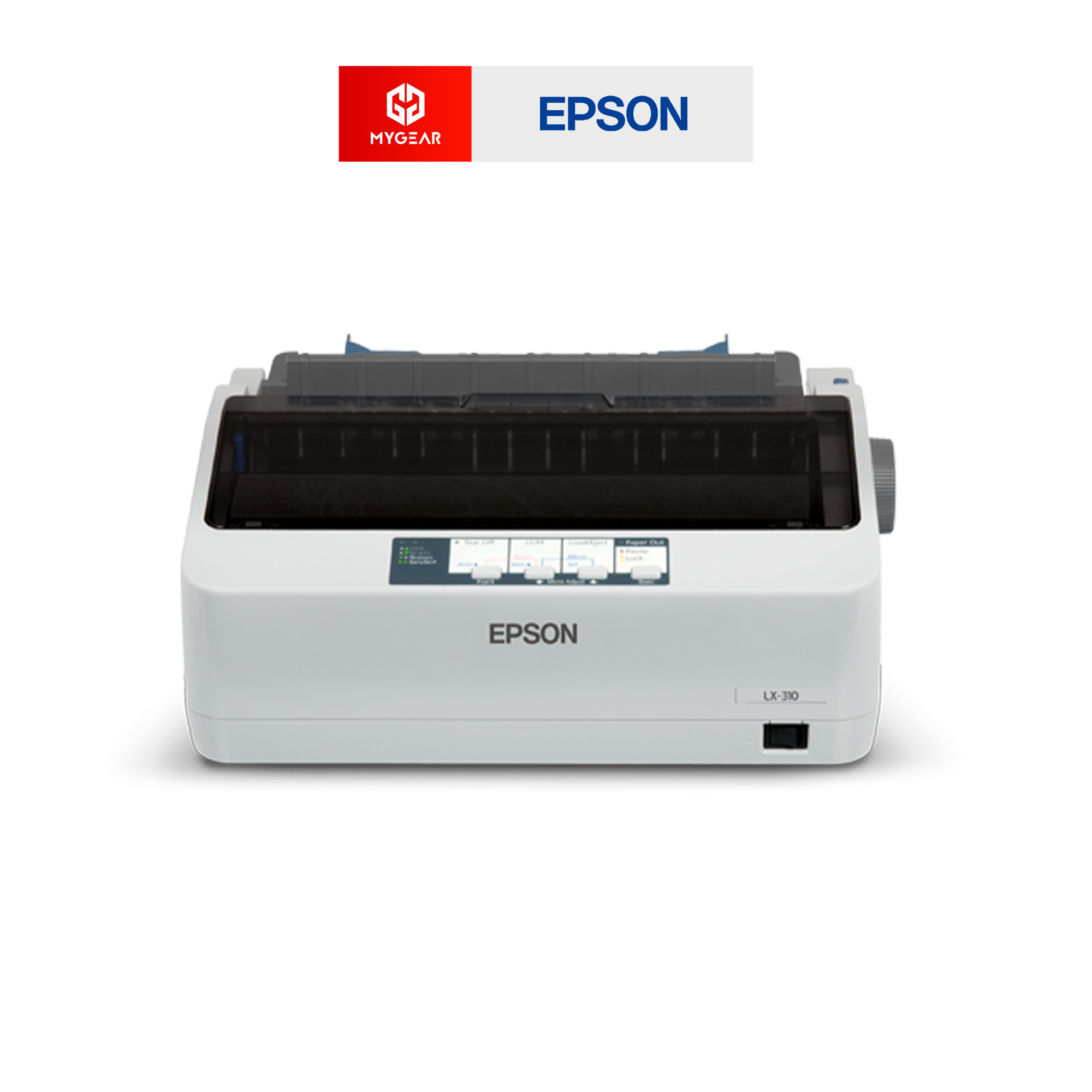 Máy in kim Epson LX-310 được thiết kế nhỏ gọn, tiện lợi