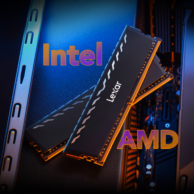 Ram PC Lexar Thor 8GB Bus 3200Mhz DDR4 (LD4BU008G-R3200GSXG)